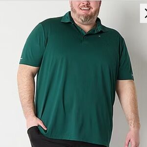 Xersion EverAir Big and Tall Mens Short Sleeve Polo Shirt